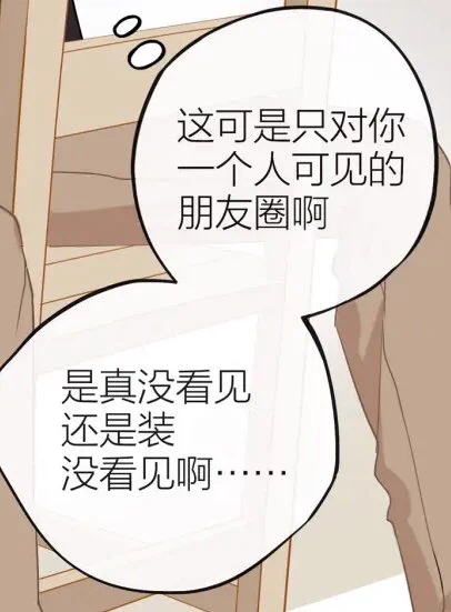これ、朋友圈の公開範囲を君だけにしてるんだぜのやつ好きなんだよね… 