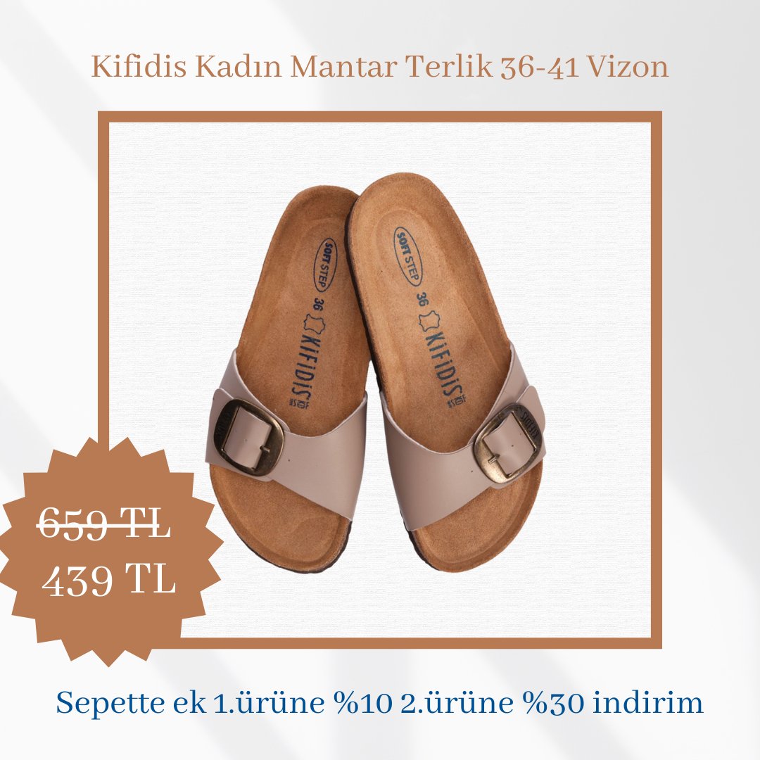 kifidis1919's tweet photo. Kifidis SoftStep koleksiyonuna özel indirim başladı! Üstelik 1. ürüne %10 2. ürüne %30 ek indirim fırsatı ile.

Stoklarla sınırlı kampanyadan hemen faydalanmak için, https://t.co/Th7Odn9wln 🛒🛍️

#Kifidis #İndirim #Kampanya #Avantaj #Softstep https://t.co/CLV51U9KRA