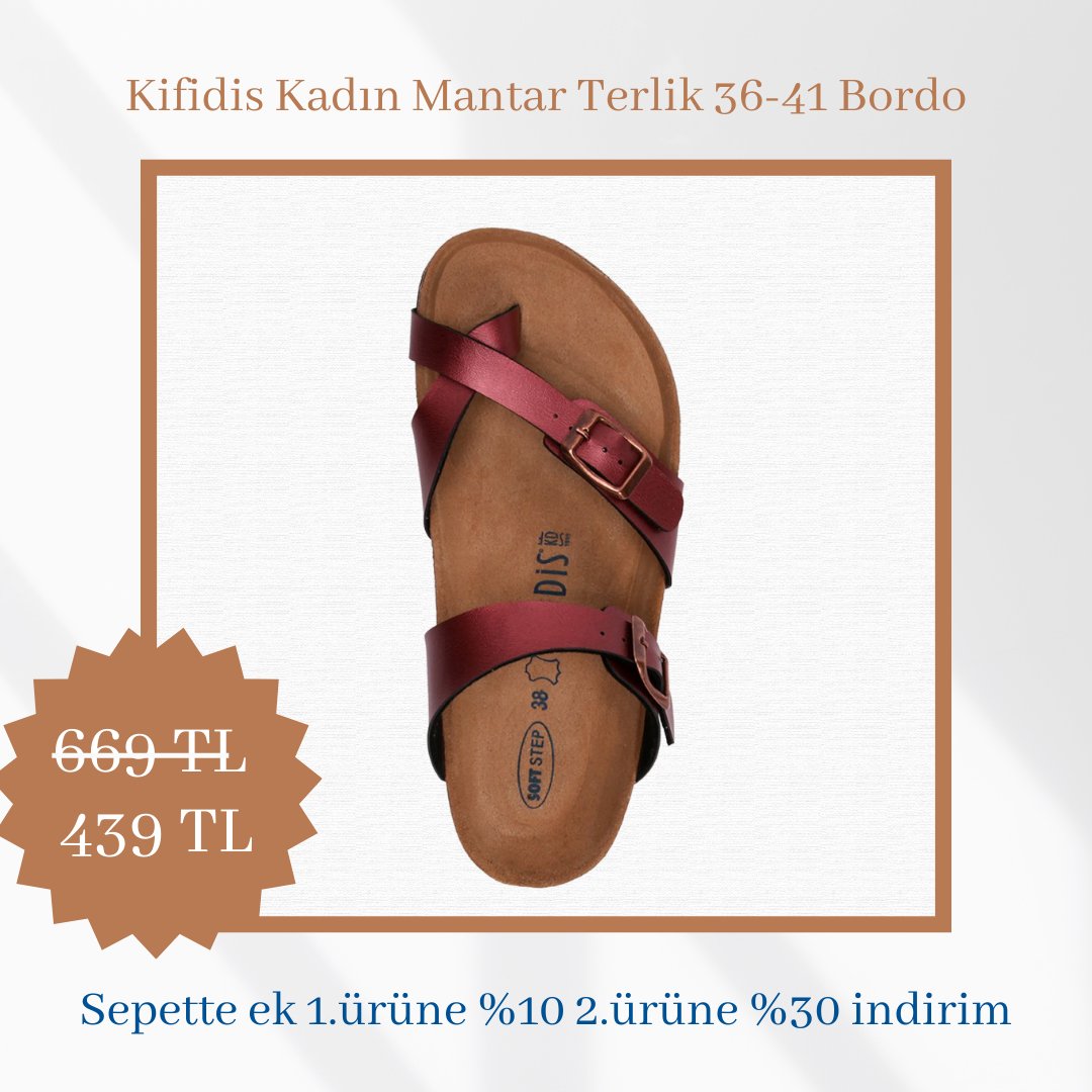 kifidis1919's tweet photo. Kifidis SoftStep koleksiyonuna özel indirim başladı! Üstelik 1. ürüne %10 2. ürüne %30 ek indirim fırsatı ile.

Stoklarla sınırlı kampanyadan hemen faydalanmak için, https://t.co/Th7Odn9wln 🛒🛍️

#Kifidis #İndirim #Kampanya #Avantaj #Softstep https://t.co/CLV51U9KRA