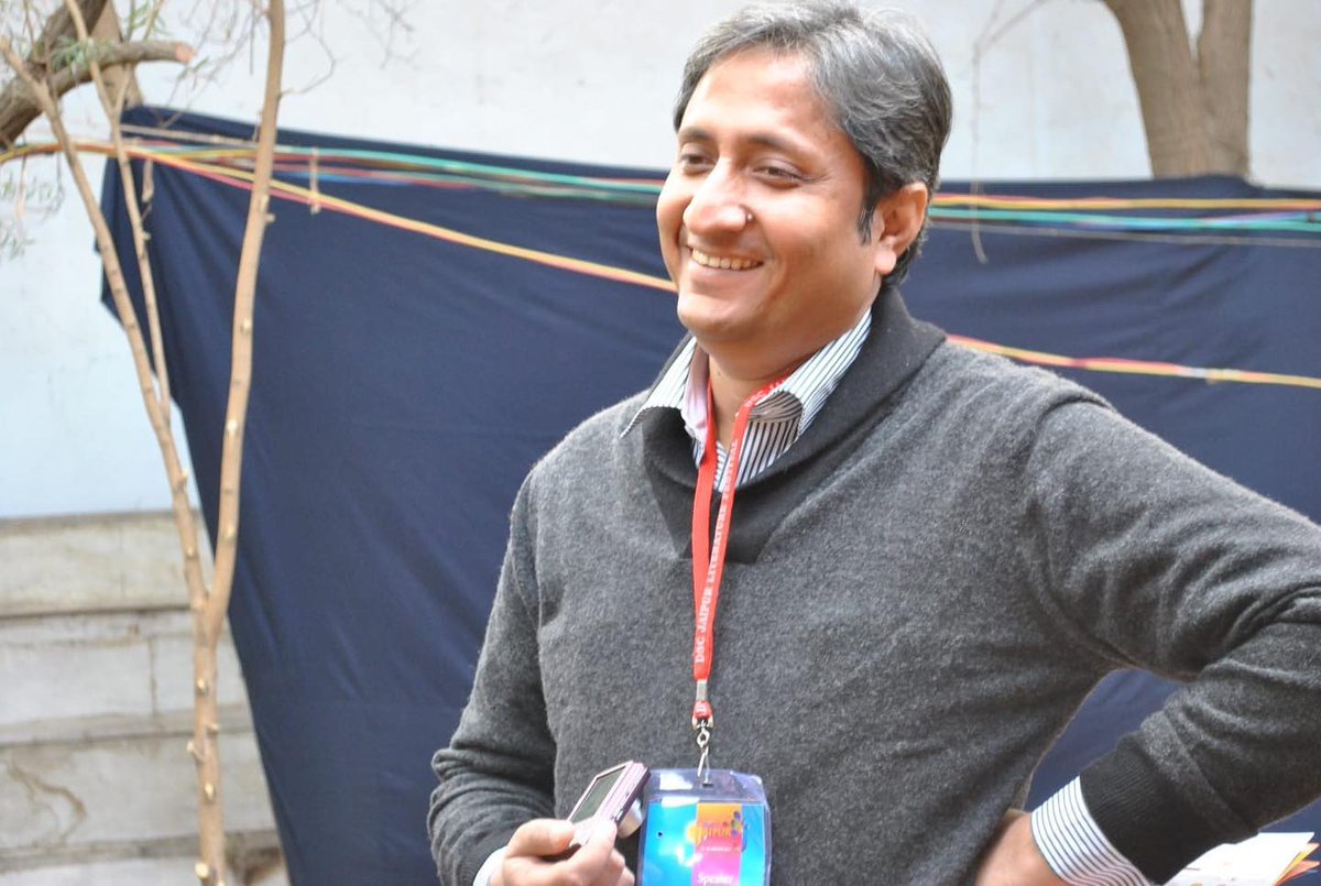 GulaamYASINSBS's tweet photo. Ravish kumar is one of the best reporter ❤️Ravish Kumar NDTV se nahi, NDTV ravish kumar se hai ! 🙌🙌#NDTV #RavishKumar  #journalism https://t.co/SyQNjE75VA
