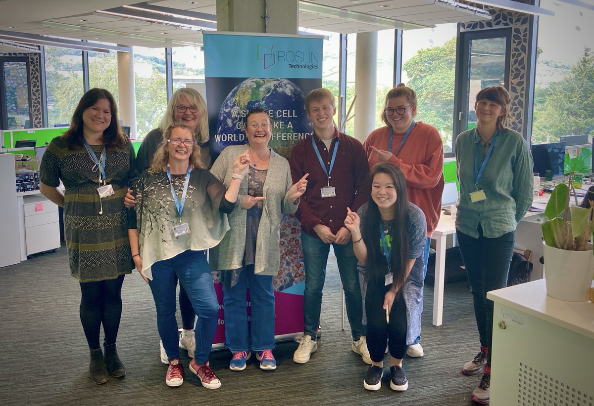 RoslinTech's tweet photo. Today the team bid a warm farewell to Sam Jones who has been with us as an intern for the last couple of months. It's been wonderful to have Sam as part of the team - we wish him well and look forward to welcoming him back soon ! #teamwork #roslintech #intern #goodluck https://t.co/qhtr8QpaBw