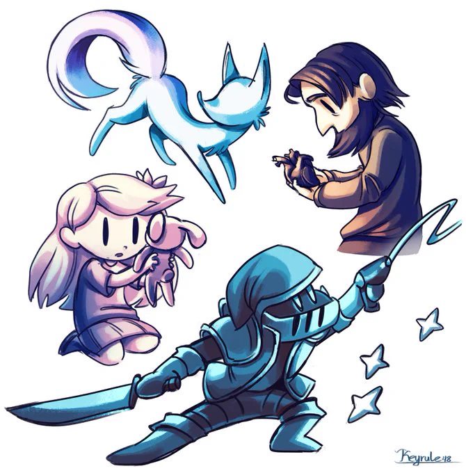 #FanArtFriday returns in a seriously sinister special, INMOST edition… Starting with 2 wonderful pieces by !It's really cool how people interpret pixel art and we think the artist really nailed it here!  