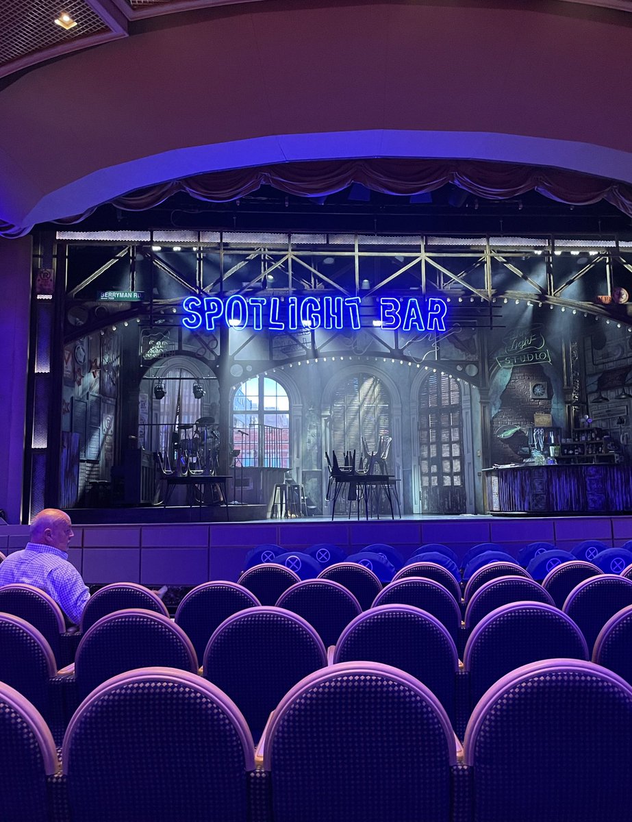 MattLebbern's tweet photo. It felt so good to be back onboard the beautiful #EnchantedPrincess in sunny Southampton today, for a special premiere of #SpotlightBar - this cannot be missed! https://t.co/wxATOB0GKt