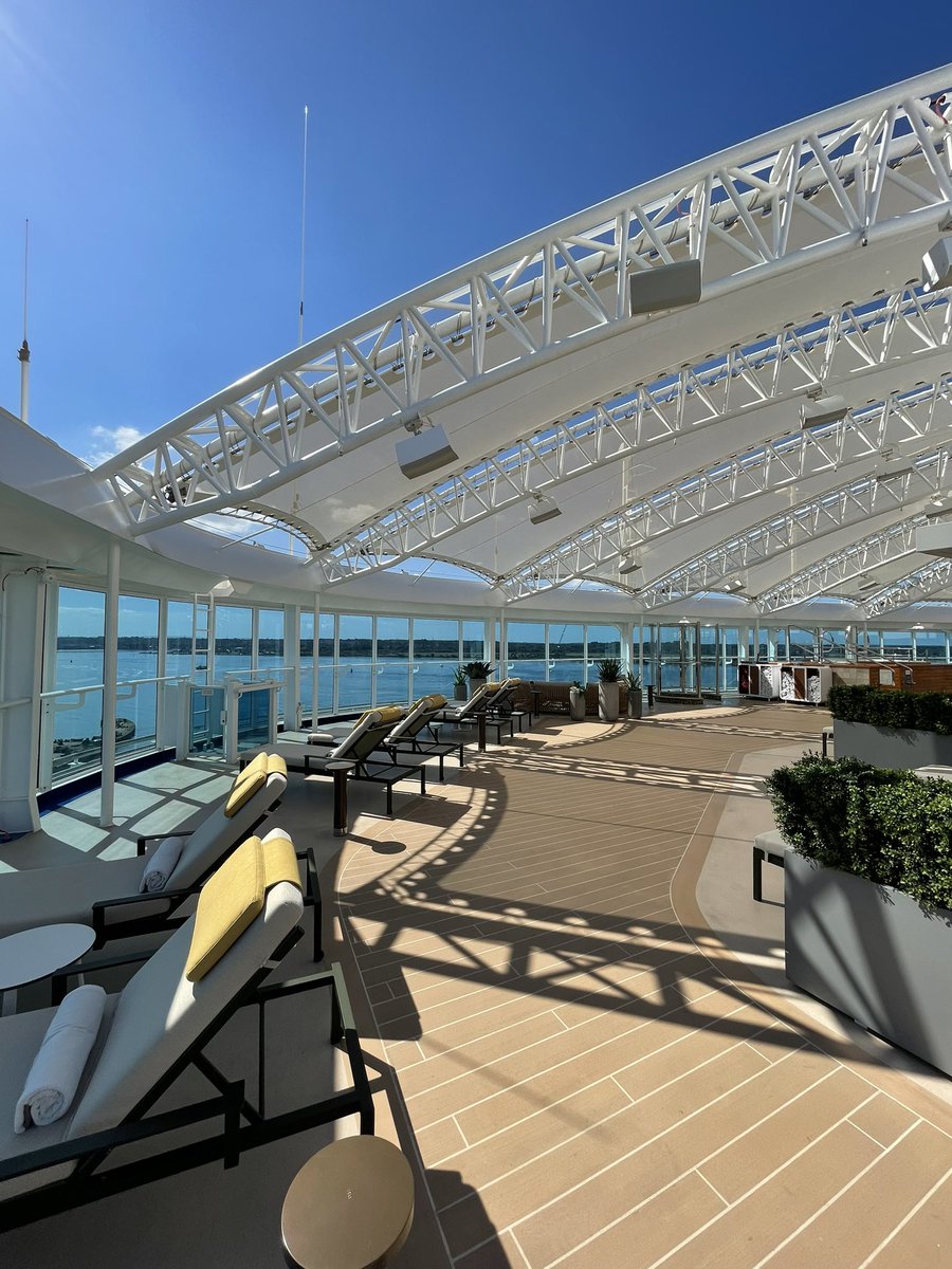 MattLebbern's tweet photo. It felt so good to be back onboard the beautiful #EnchantedPrincess in sunny Southampton today, for a special premiere of #SpotlightBar - this cannot be missed! https://t.co/wxATOB0GKt