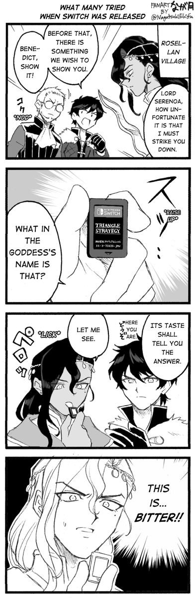 #TriangleStrategy #トライアングルストラテジー
Translated some of my Minister Exharme fanfics from Japanese into English! I'm not a native English speaker, so sorry if it sounds weird...😅