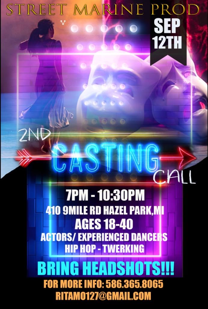 Calling all dancers and actors!