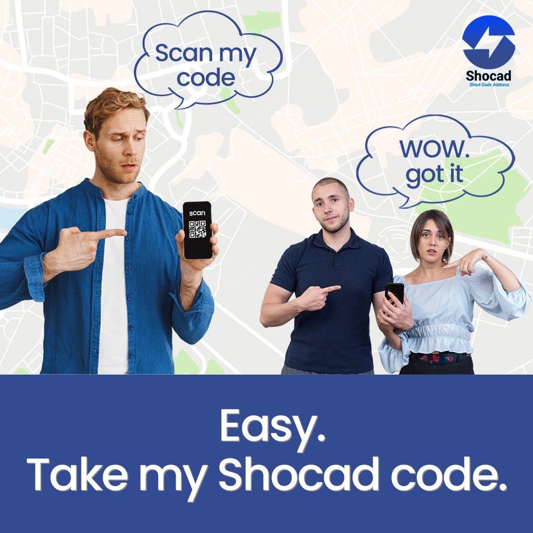 Shocad1's tweet photo. Shocad is a new way to share your address information and help others find you easily.

Download app. Place pointer on map. And get your unique customized short code. 

Share it with people! And you are done..

 #addresses #Pataa #pataa #addressfinder #mydigitaladdress https://t.co/7imwv44Z9w