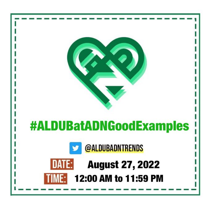 AlDubADNTrends's tweet photo. No matter who we are, where we are or who we are with, we can set examples of good behavior. The world needs more good examples so let's begin with ourselves. 💚😊

#ALDUBatADNGoodExamples https://t.co/yHsNtRoKaO