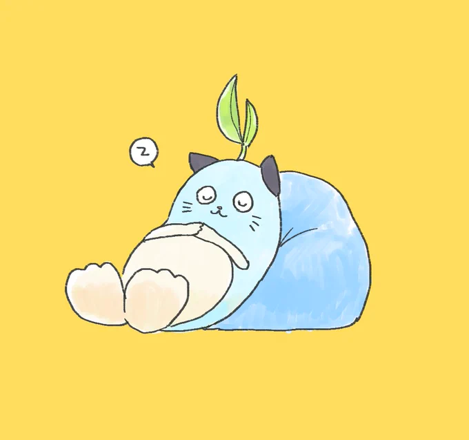 #まめねことレオス  