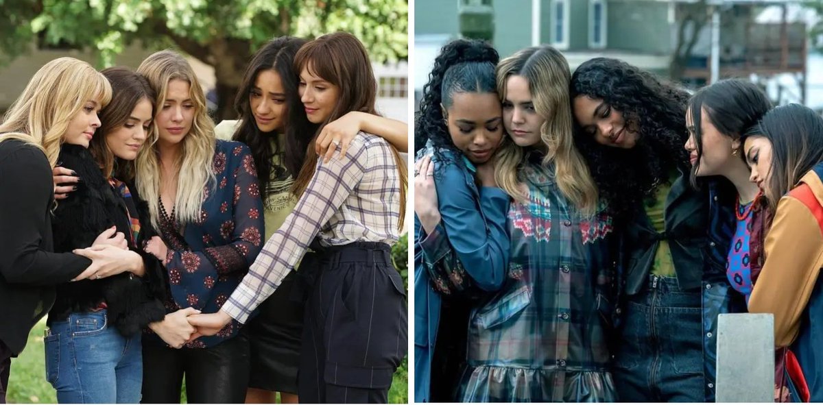 MGmendeswift394's tweet photo. The Original Liars and our new liars. Who wants to see them all together? Maybe in season two?🤞🏻♥️💗 #PLLOriginalSin #PLLUnNuevoPecado #PLLOSSeasonTwo #PLLOS #plloschat @PLLonMax @hbomax https://t.co/i5l8srSSxu
