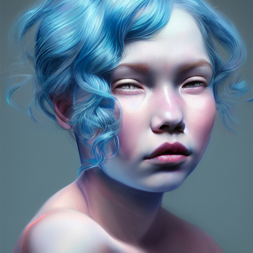 Blue Girl✌️🦊
#ai #CleanNFT #tezos #tezosart #Solana #ETH #BNB #ADA #SOL #portrait #digitalart #generatedart #technology #3d #nft #colorfulhair #makeup #digitalmakeup #pinkhair #blueface #bluehair #colorfulmakeup #wtf #nftart #NFTartist