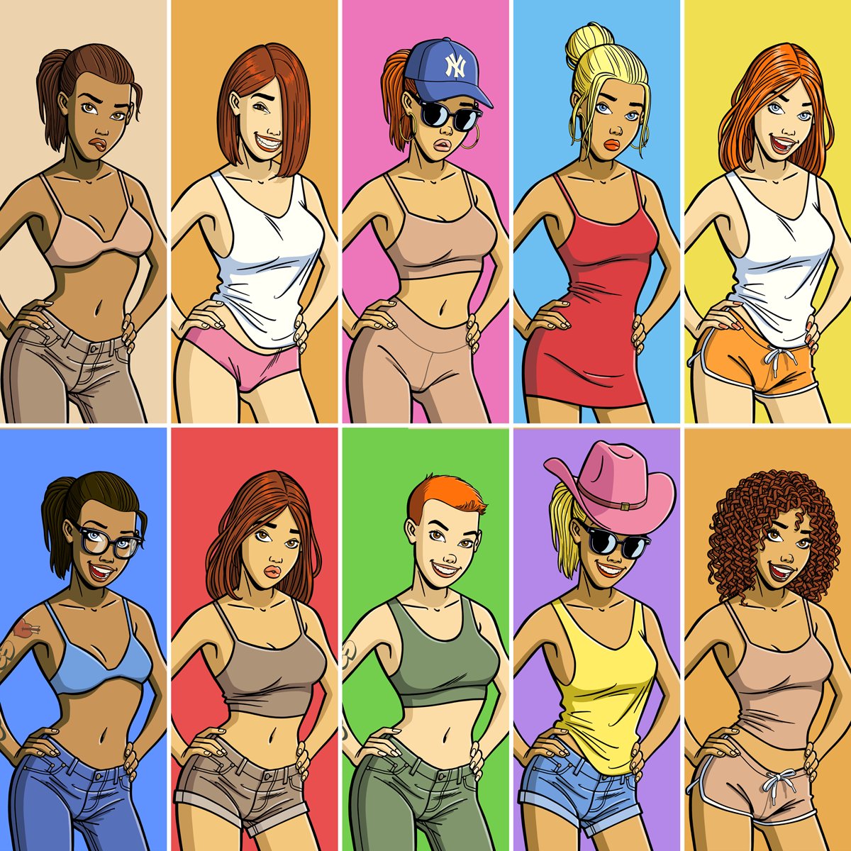 10 new freshly minted Cutie❤️Pies - Sorry, we just can't help it, the cuteness is in our DNA! 🧬
Check us out at opensea.io/collection/cut…
#NFT #CutiePie #Cute