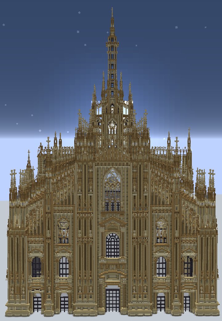Duomo di Milano Wip

Build on <a href="/BuildersRefuge/">Builder's Refuge</a> 
#Minecraft #minecraft建築コミュ