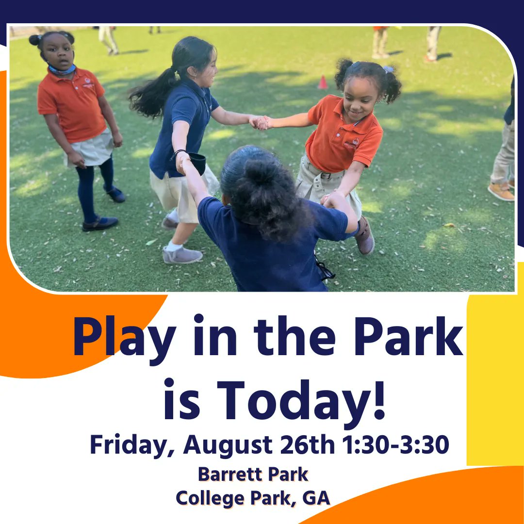 ResurgenceHall's tweet photo. Today's the Day! Come join in on field games and fun at Barrett Park from 1:30-3:30. A special treat truck will be there too π¦!
#ResurgenceHall #RHCS #RH #GACharterschools #RHway #funfilledFridays https://t.co/QHALfOkFV3