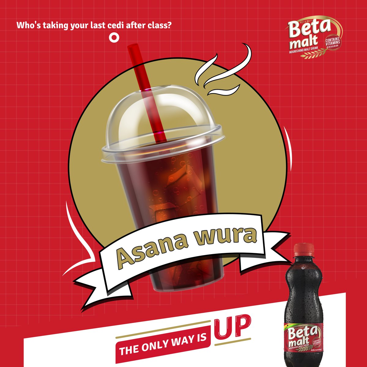BetaMaltGhana's tweet photo. Where did your last few cedis go after classes?

Register with this link and stand a chance of getting a refreshment pack of Beta Malt. https://t.co/qYGrCMsxTW

#BetterwithBetaMalt#BetaMalt #TheBetaWay #betamaltmoments https://t.co/glY40ZTzno