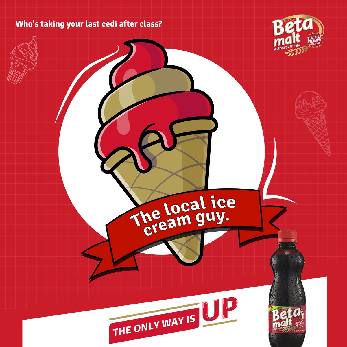 BetaMaltGhana's tweet photo. Where did your last few cedis go after classes?

Register with this link and stand a chance of getting a refreshment pack of Beta Malt. https://t.co/qYGrCMsxTW

#BetterwithBetaMalt#BetaMalt #TheBetaWay #betamaltmoments https://t.co/glY40ZTzno