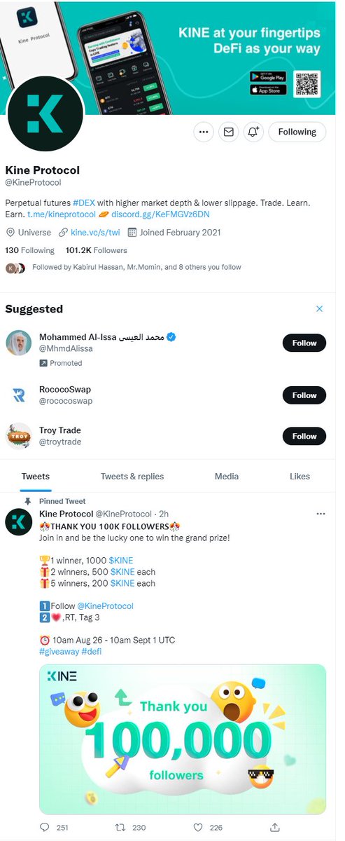 mirajmun01's tweet photo. @KineProtocol @miraj01305
@ovaXposed_Jioke
@elovanae1
welldone https://t.co/om8826PxWG