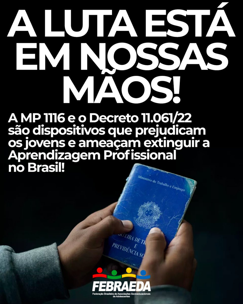 CarizaNalian's tweet photo. #naoamp1116
#nenhumaprendizamenos
@depjoaohenrique 
@dep.jeovacampos 
@dep.joaogoncalves 
@dep.inaciofalcao 
@depgalegosou 
@depcamilatoscano
@MarcoBertaiolli 
@anisiomaiapb 
@SINAITbr 
@CIEE_oficial1 https://t.co/8Q8lwwxcZa