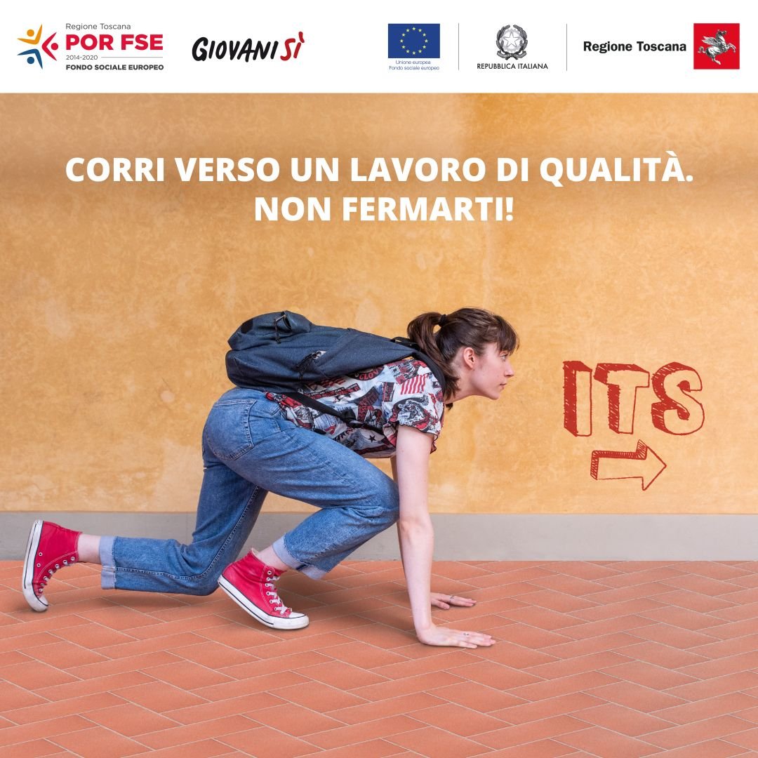 📢 #𝗖𝗼𝗿𝗿𝗶 𝘃𝗲𝗿𝘀𝗼 𝘂𝗻 𝗹𝗮𝘃𝗼𝗿𝗼 𝗱𝗶 𝗾𝘂𝗮𝗹𝗶𝘁𝗮̀. 𝗡𝗼𝗻 𝗳𝗲𝗿𝗺𝗮𝗿𝘁𝗶! Scopri i corsi di 𝗜𝘀𝘁𝗿𝘂𝘇𝗶𝗼𝗻𝗲 𝗧𝗲𝗰𝗻𝗶𝗰𝗮 𝗦𝘂𝗽𝗲𝗿𝗶𝗼𝗿𝗲 alta specializzazione promossi da <a href="/regionetoscana/">Regione Toscana</a>- #Giovanisì per #giovani under 30.👉𝗴𝗶𝗼𝘃𝗮𝗻𝗶𝘀𝗶.𝗶𝘁/𝗶𝘁𝘀
