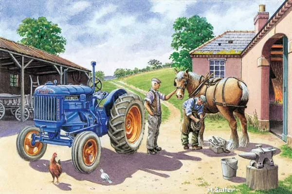 MillstonesCG's tweet photo. New shoes please 
One of the many traditional scene Cards we have in stock.
Browse all of our Country Card Collection here- https://t.co/QT39lBxYvB 
#newshoesplease #traditionalhorse #vintagetractor #countrygifts #countrycards  #ploughingmatch https://t.co/dmRC9Wfv9j