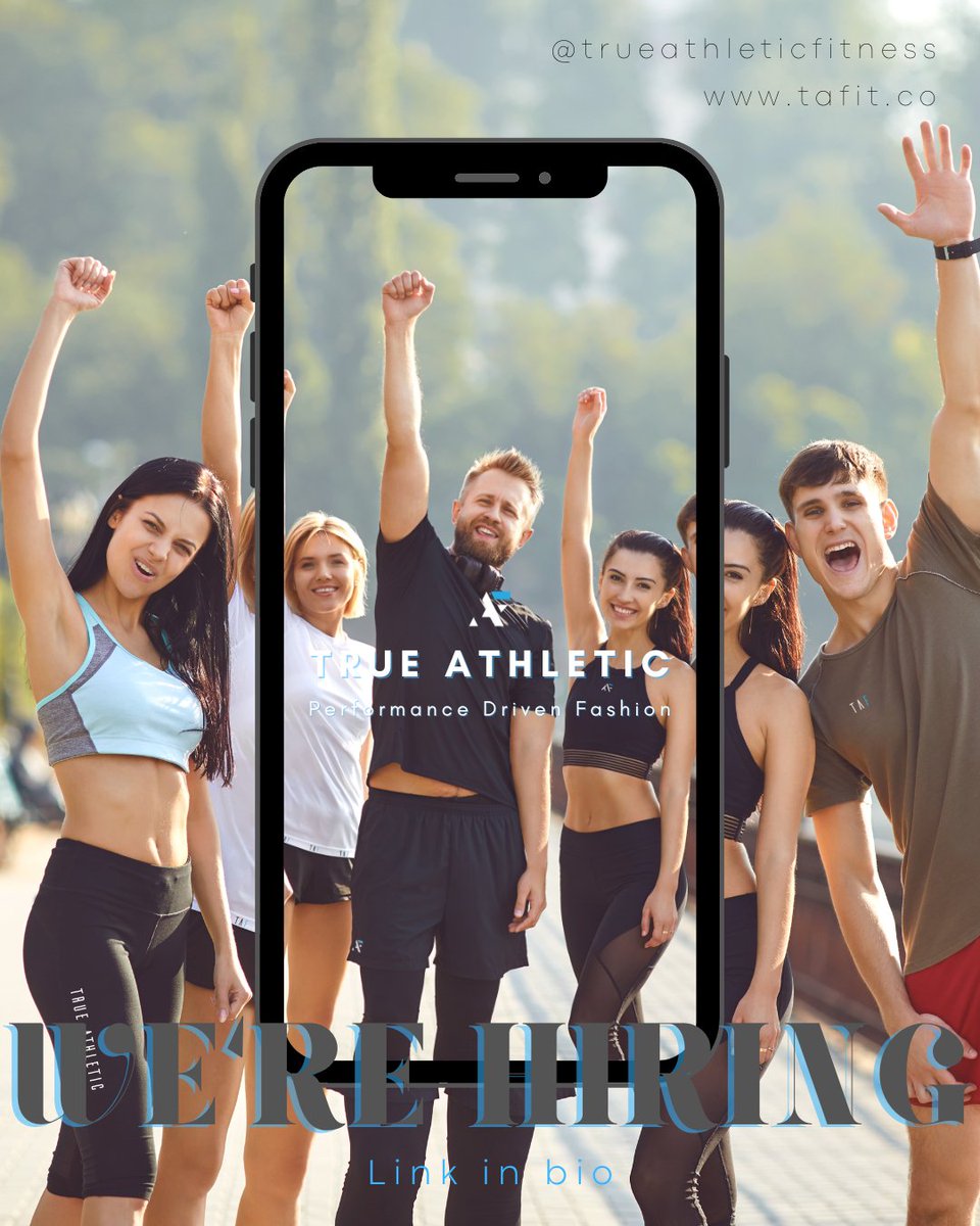 TruAthFit's tweet photo. 👤 We're Hiring
We are looking to grow our team!! And are reaching out to 10 athletes of all shapes and sizes to champion our brand. head to @trueathleticfitness on Instagram for more
#enduranceathlete #ambassadorswanted #fashionmodel #athleteswanted #brandathlete https://t.co/hYDIhhGg7X