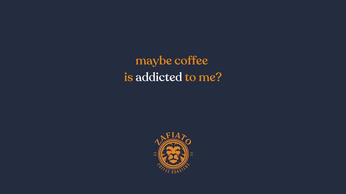 zafiatoroasters's tweet photo. Maybe coffee is addicted to me? #coffeequotes #coffeeaddict #coffeeholic #coffeelover ##passionforcoffee https://t.co/s8sDLRCYpk