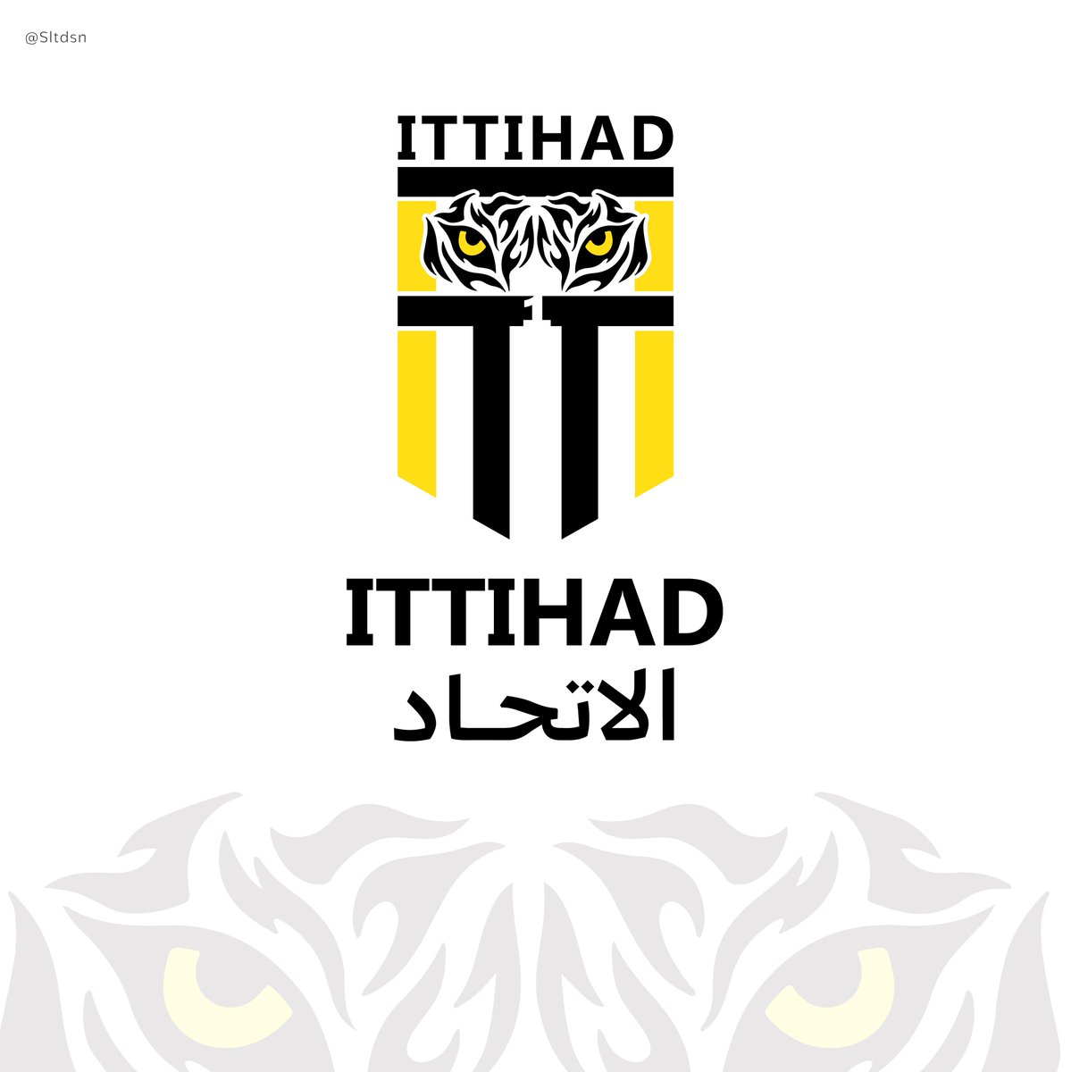 SLTdsn's tweet photo. شعار لنادي الاتحاد 💛💛 
@ittihad @Anmar_Alhailae 
@illustrator_sa https://t.co/gblrz46SP3