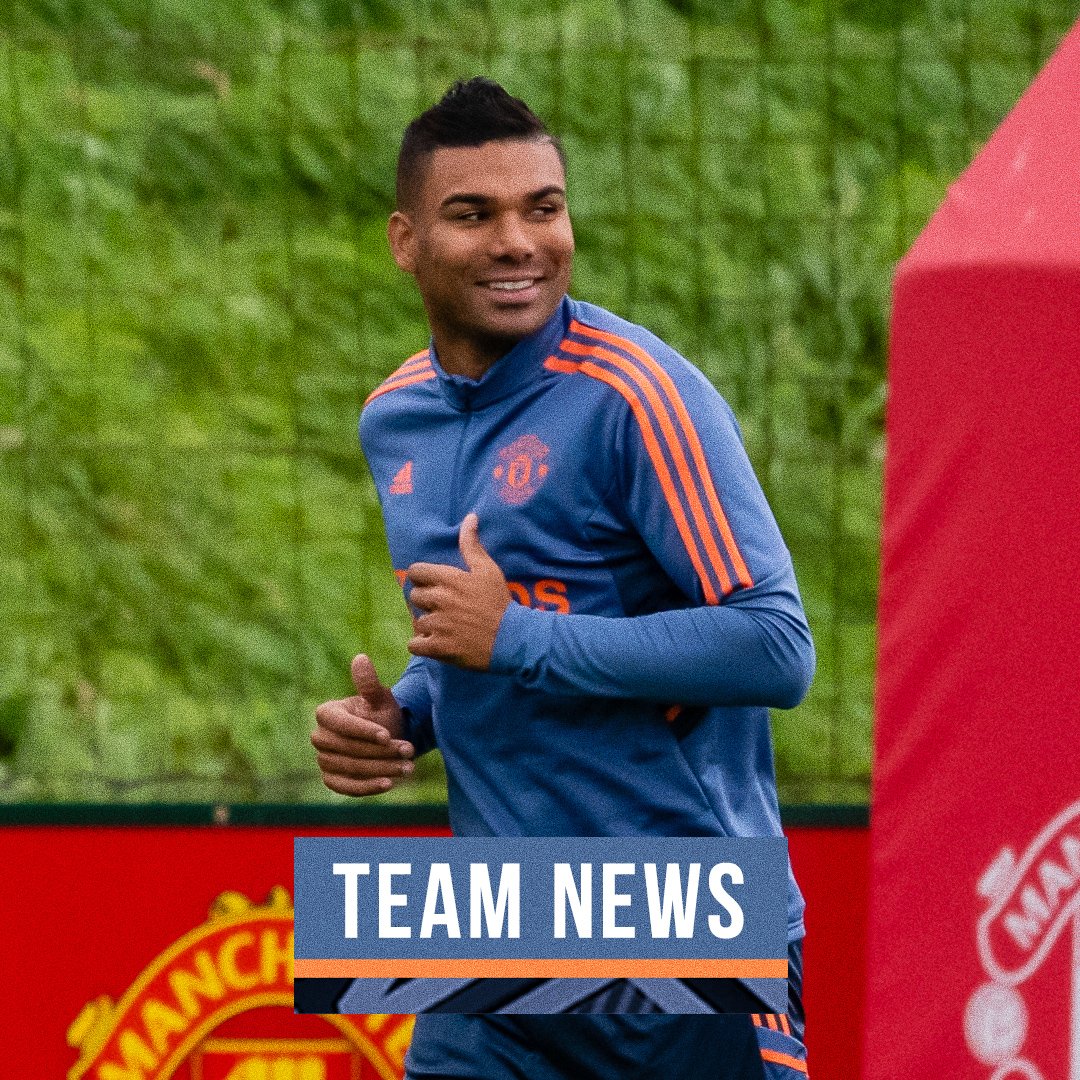 ManUtd's tweet photo. 🗞 There's positive news on @Casemiro but Erik has ruled one attacker out of #SOUMUN...

#MUFC || #PL