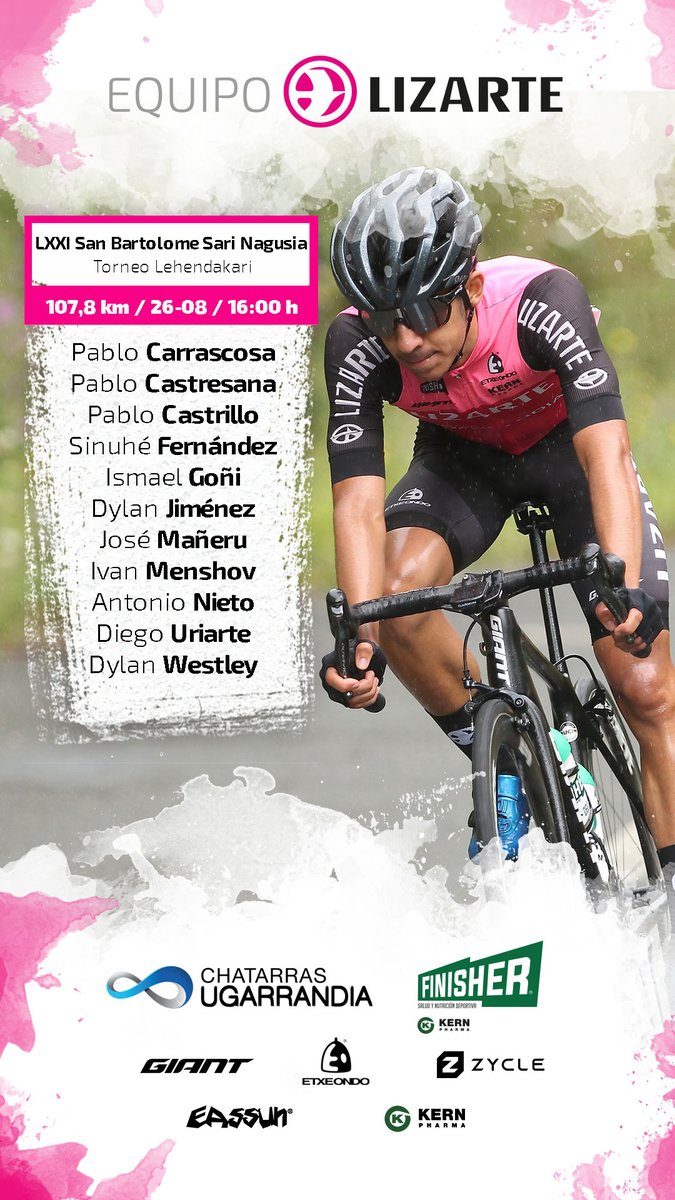 EqFinisher's tweet photo. #TorneoLehendakari: Volvemos a la carga en #Gernika
🚴🏻‍♂️@pablocarra07 @Castresana1 @pablocastrillo_ @SinuheFernndez1 @ismaelgoni @dylanjimenez731 @Jose_Maneru Menshov @AntonioNietoSa3 @die_uri @dylan10100 
🚕Rubén Martín
🏁Meta sobre las 18:30 https://t.co/6k8sFTRjkj