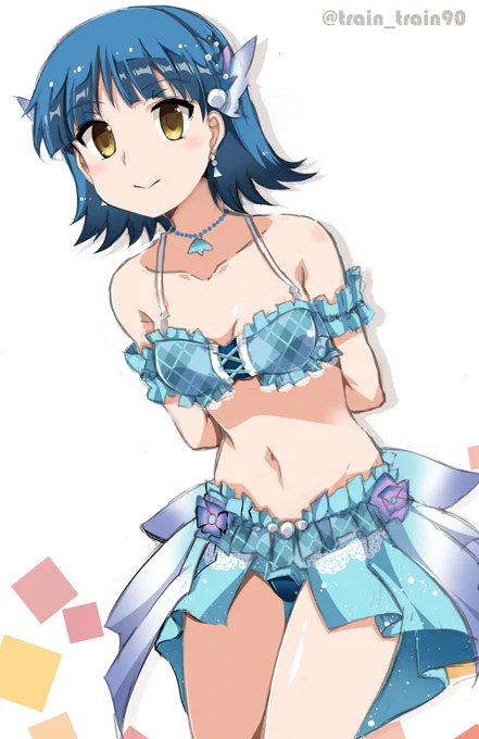 明日からアニメイトで浴衣姿の「美少女」セカンドヘア百合子のコラボですって!行かなきゃ! 
