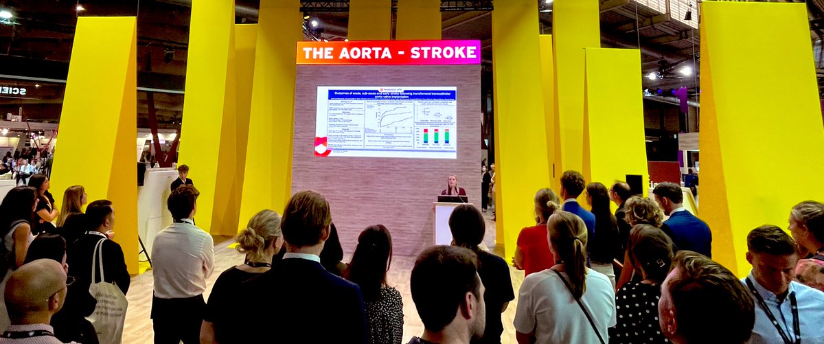 Guillaume Bonnet (@guilbon) on Twitter photo Stroke after TAVR: still ongoing problem with a poor prognosis
. Higher mortality
. Earlier timing of post-TAVI stroke was associated with increased mortality
. Timing and incidence of stroke did not change (2007-2018). #ESCCongress #ESCAbstract Stroke after TAVR: still ongoing problem with a poor prognosis
. Higher mortality
. Earlier timing of post-TAVI stroke was associated with increased mortality
. Timing and incidence of stroke did not change (2007-2018). #ESCCongress #ESCAbstract