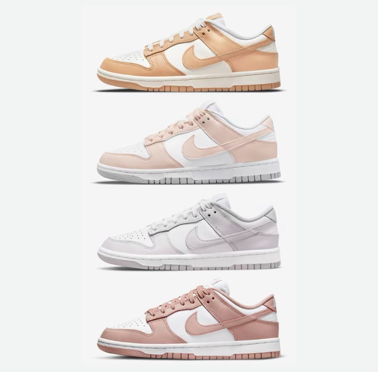 SNKRS STOCK on X: "Dunks at 10am ET Dunk low “Harvest moon “ Pushed to 9/3  *Top pair* Dunk low next nature “ white / pale coral”  https://t.co/3LXhqQiKxB TT STOCK = 4K