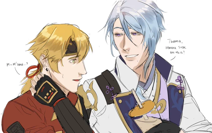 what kind of question is that mr. Commissioner#ayathoma #kamisatoayato #thoma 