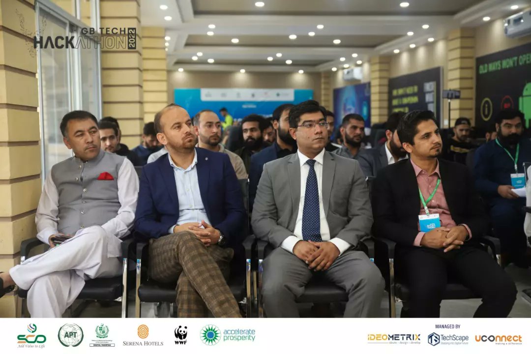gb_hackathon's tweet photo. The GB Tech Hackathon 2022 is kick-started at SCO-KIU Incubation Centre with a grand opening ceremony joined by all the partnered organizations, participants, and media persons. https://t.co/HTGOE7erwW