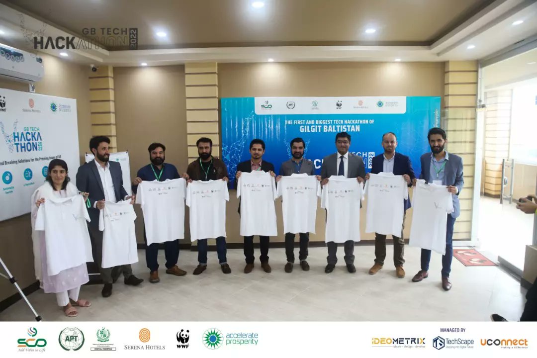 gb_hackathon's tweet photo. The GB Tech Hackathon 2022 is kick-started at SCO-KIU Incubation Centre with a grand opening ceremony joined by all the partnered organizations, participants, and media persons. https://t.co/HTGOE7erwW