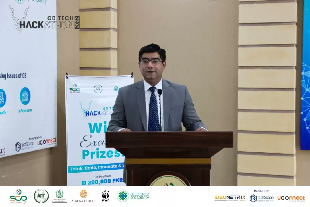 gb_hackathon's tweet photo. The GB Tech Hackathon 2022 is kick-started at SCO-KIU Incubation Centre with a grand opening ceremony joined by all the partnered organizations, participants, and media persons. https://t.co/HTGOE7erwW