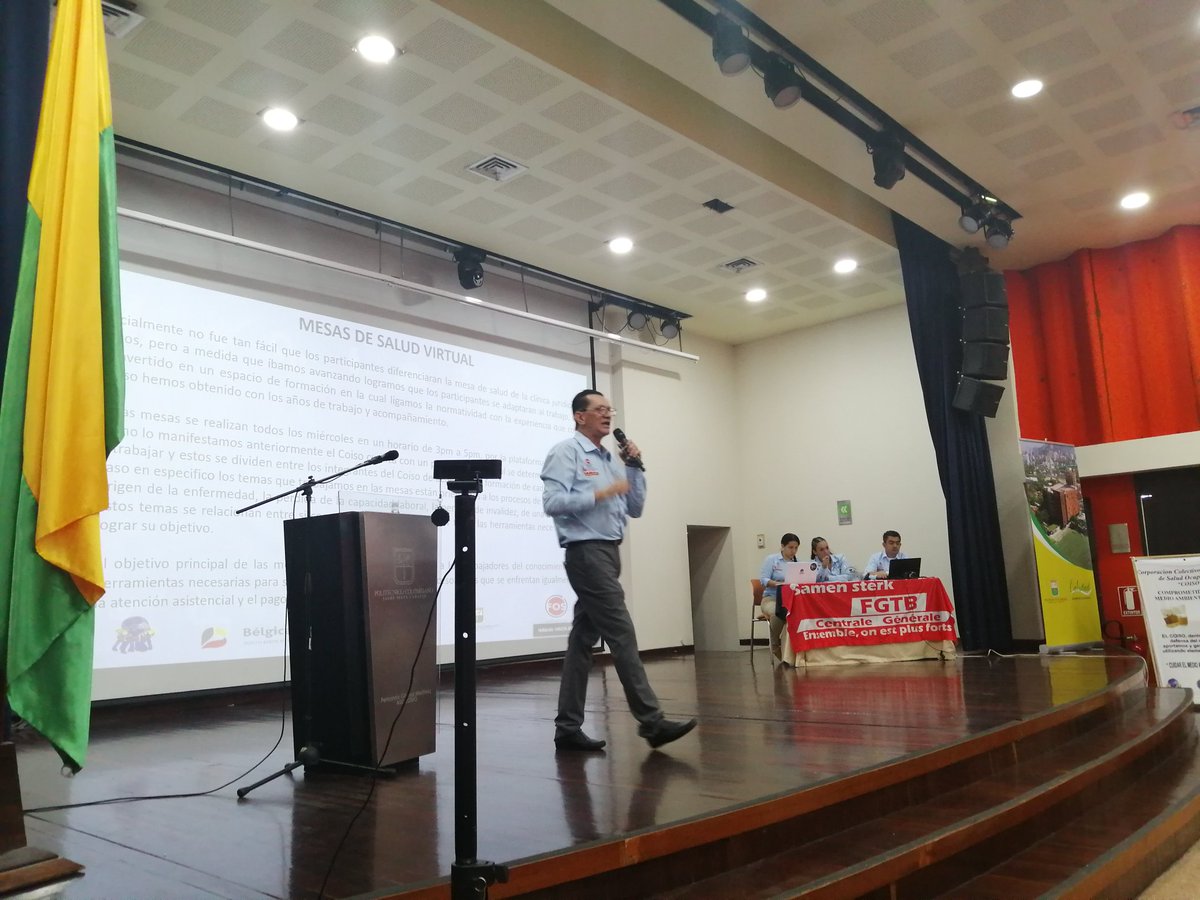 Ayer intervine en el IX Congreso de Riesgos Laborales del del COISO en Medellín, hablando sobre el impacto de la automatización en el mundo del trabajo. El mundo está cambiando a pasos agigantados y sindicatos y trabajadores no nos podemos quedar a la vera del camino.