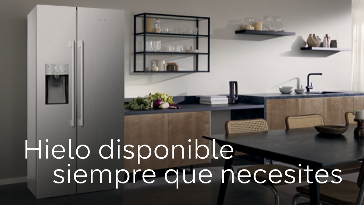 Olvídate de los problemas, este verano ten hielo picado y agua fría siempre a mano gracias a tu frigorífico americano Siemens.

Te contamos todo aquí: bit.ly/3CtJthM
