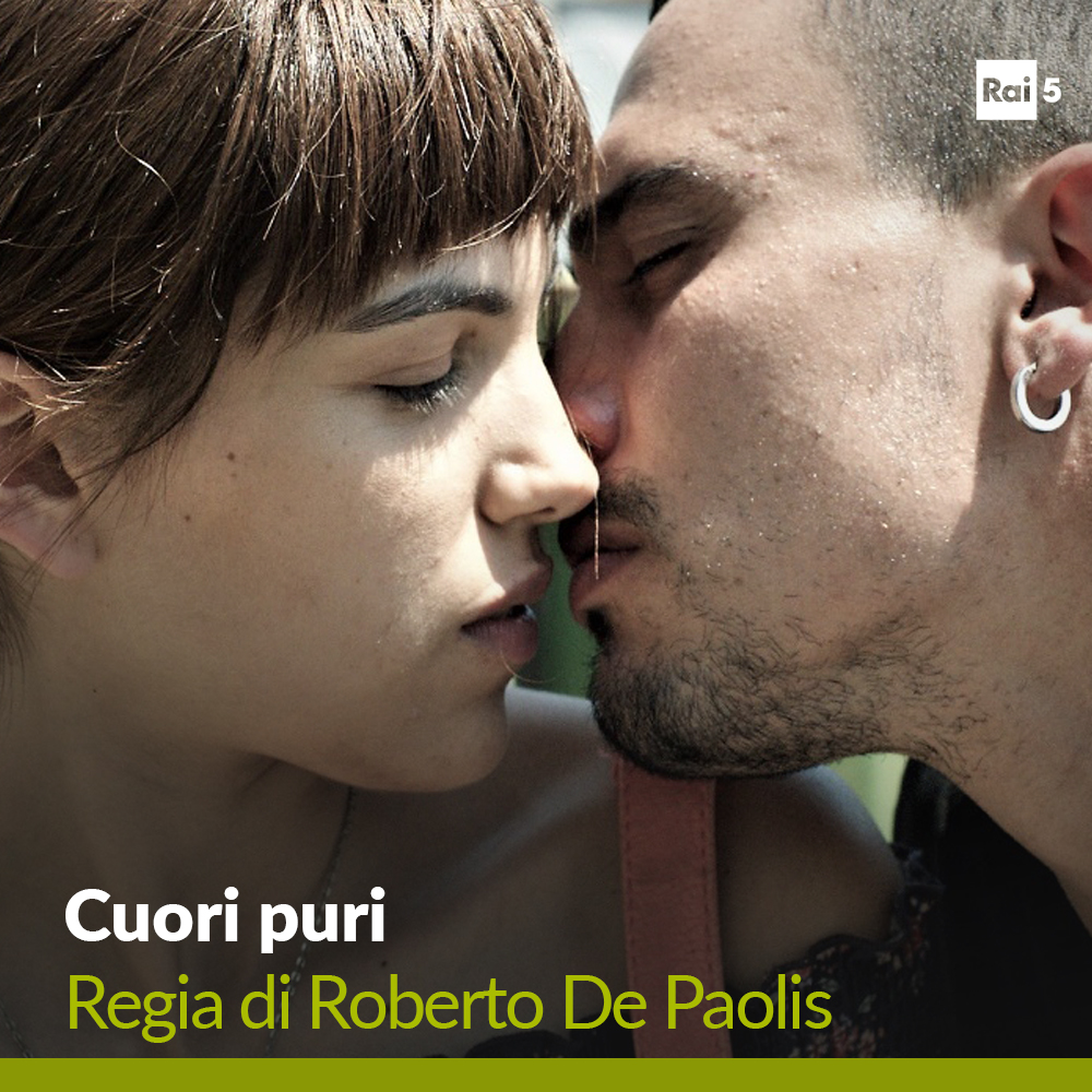 raicinque's tweet photo. L’esordiente regista #RobertoDePaolis racconta l’incontro tra due giovani nella periferia romana nel film “Cuori puri” in onda lunedì #29agosto alle 22.15 su #Rai5
Con #SeleneCaramazza #SimoneLiberati #EdoardoPesce #AntonellaAttili #FedericoPacifici. https://t.co/QuG5hU0EGW