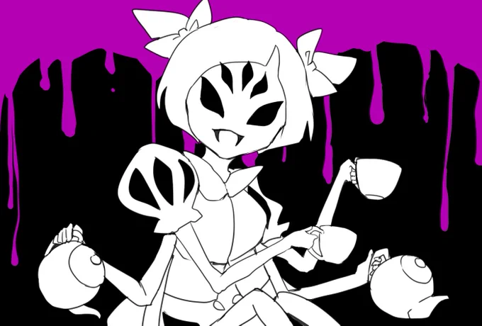 アンテツインテ女子(?) #undertale 