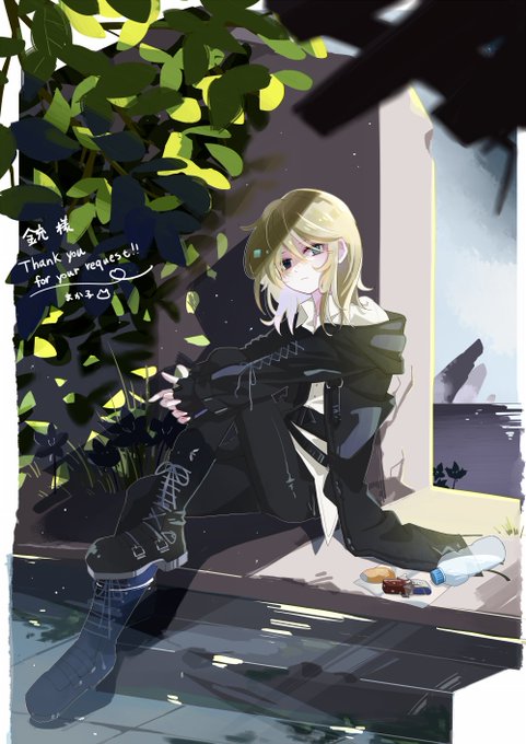 【Skeb】Skeb納品させていただきました!とても静謐で静かで美しい世界のキャラクター様だったので、描かせていただけてとても嬉しかったです…!ありがとうございました!  #Skeb #Commission より 