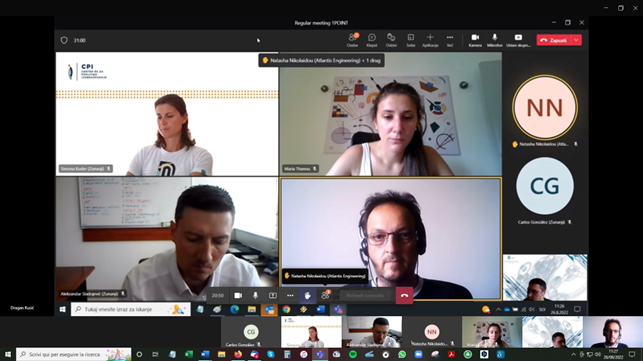 1pointProject's tweet photo. 1Point also took a short summer break, but now we are ready to go again!
This morning the partners met online for a first informal meeting, and with the agenda in hand, which is then the one outlined in the last newsletter.

So... see you soon with the online learning platform! https://t.co/1TY8YRAGMK