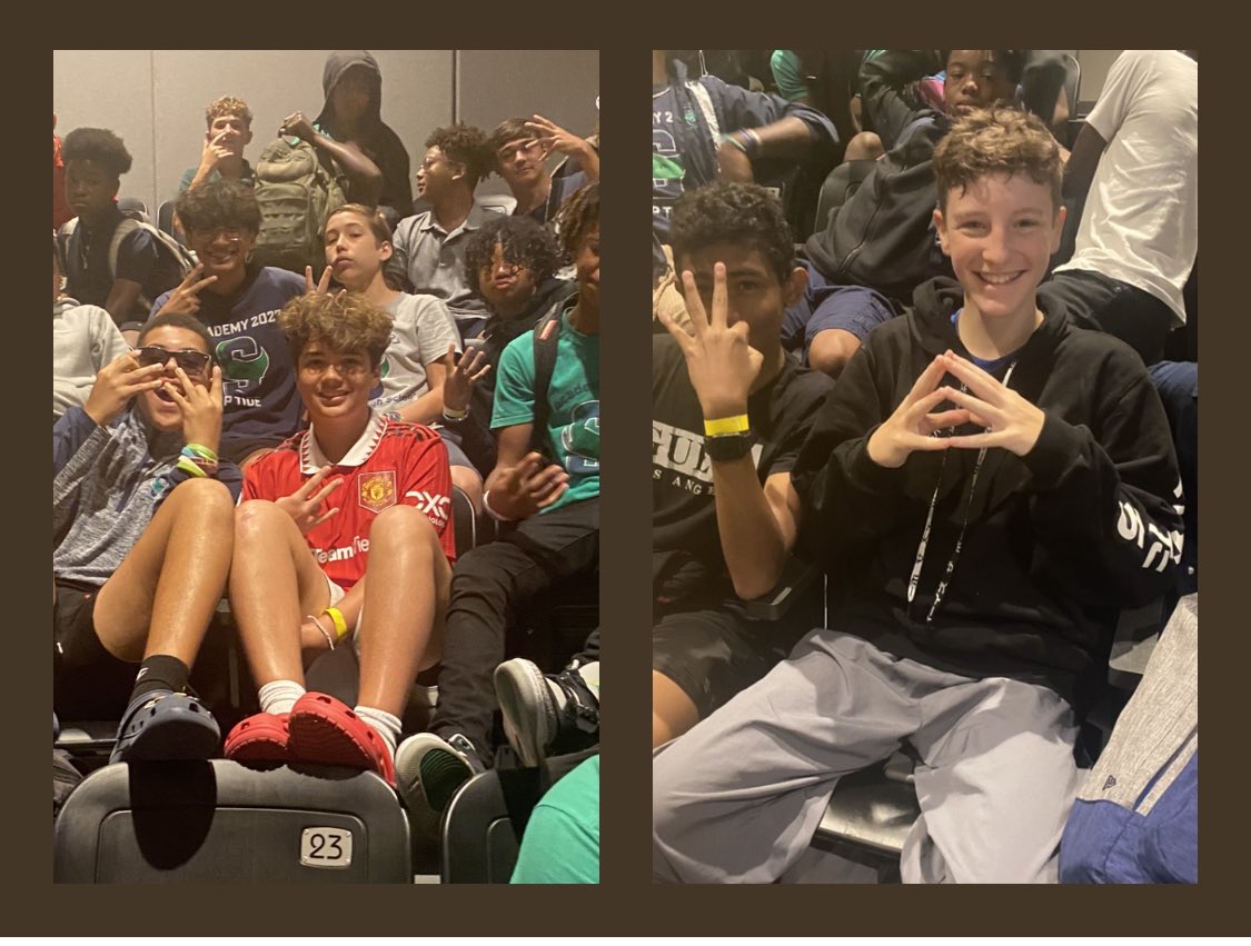 McClainEducates's tweet photo. Our 8th grade Stingrays coming thru with the DRIP 💧 for Dress-Down Day @HCPS_SumnerHS #raysup #UnitythruDiversity https://t.co/qluV5AX9VP