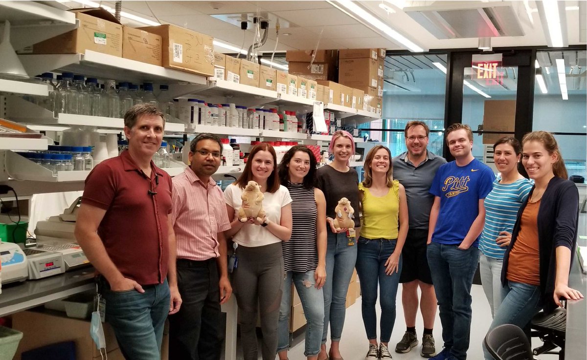 AlexCMcPherson's tweet photo. Out with the old, in with the new! The lab is officially settled into our new building- 2x the bench space, a TC room 5 feet away, AND on-site parking. This is going to be great!🔬🧫 https://t.co/QGnxwA6trK