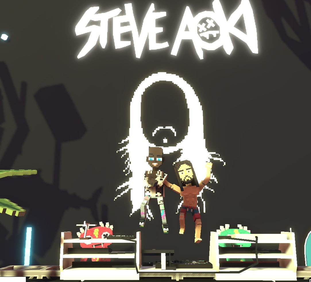 eding_h's tweet photo. @TheSandboxGame @steveaoki I just participated in the #SandboxAlphaS3Giveaway for a chance to win 500 SAND! On stage with Steve Aoki, check out my screenshot below!
👇 https://t.co/6uAZDAiiiU