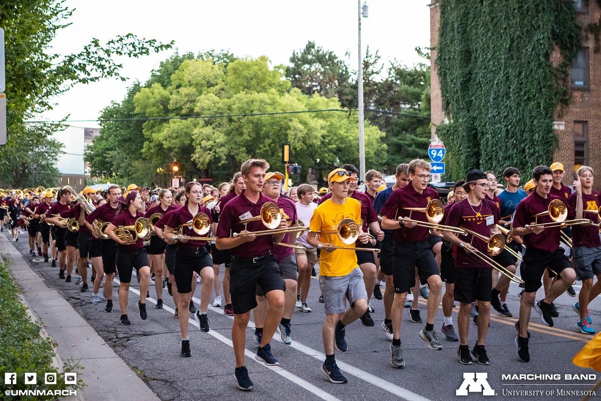 UMN Marching Band tweet media