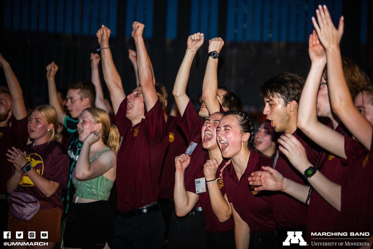 UMN Marching Band tweet media