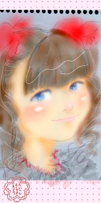 深夜のYUIちゃん手直しtom流マジカル少女っぽい雰囲気で描きました#BABYMETAL #babymetal_fanart#YUIMETAL #水野由結 #イラスト 