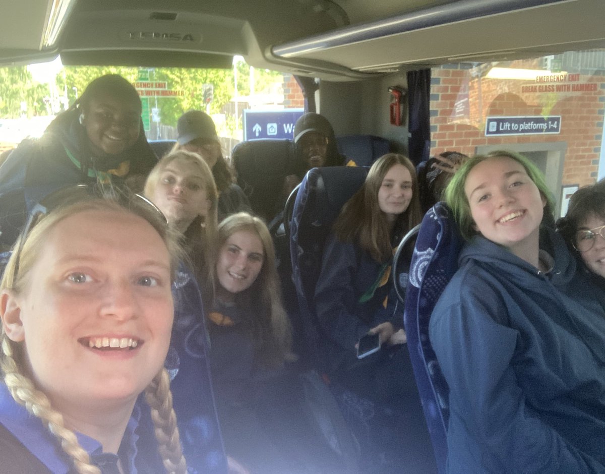 HGGuides's tweet photo. We are Foxlease bound! #WelliesandWristbands @FoxleaseTAC @GGLSELewisham @GirlguidingLSE https://t.co/dLyBwNq00M