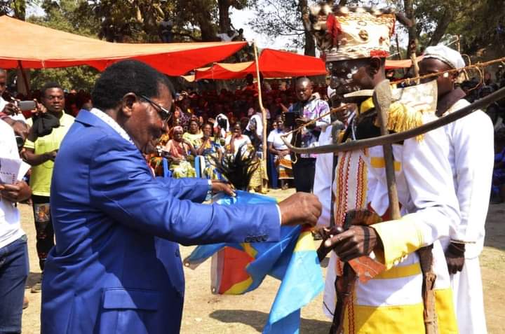 KiengeKki's tweet photo. #Haut_Katanga : Le nouveau Grand Chef du Groupement Katanga, MULIMBA LOLE Denis vient d'être installé officiellement ce 25 août. https://t.co/3L7zGOlXDa